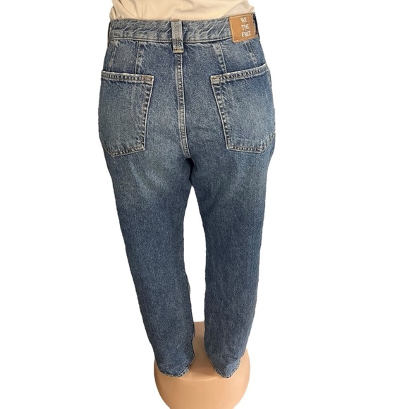 Free People CRVY Siren Low Rise Straight Leg Jeans - Picture 9 of 11